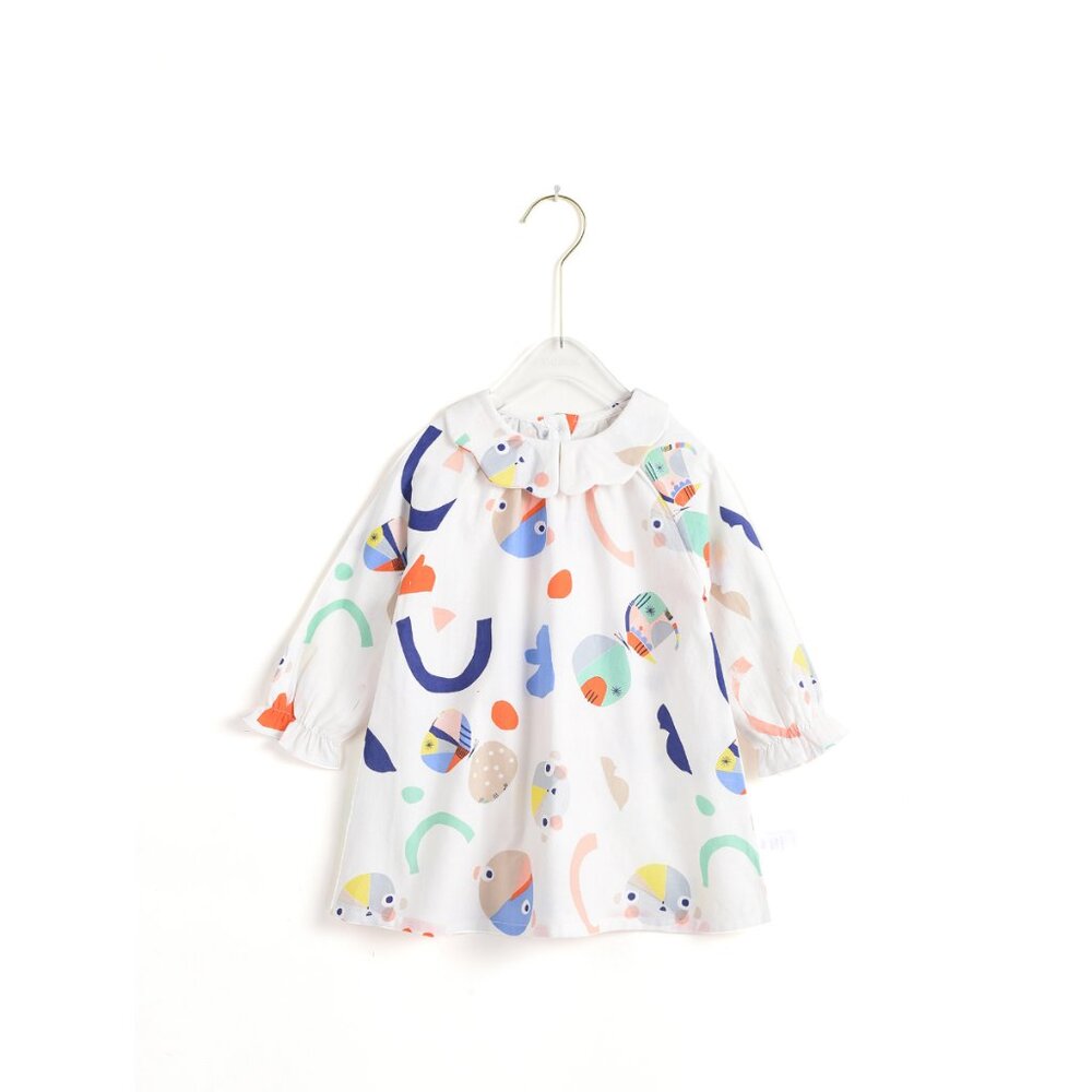 Aimama Organic Girls’ Dress/Girl First Birthday/Baby Girl Dress/Family Pictures